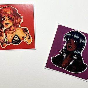 Nami & Nico Robin One Piece stickers