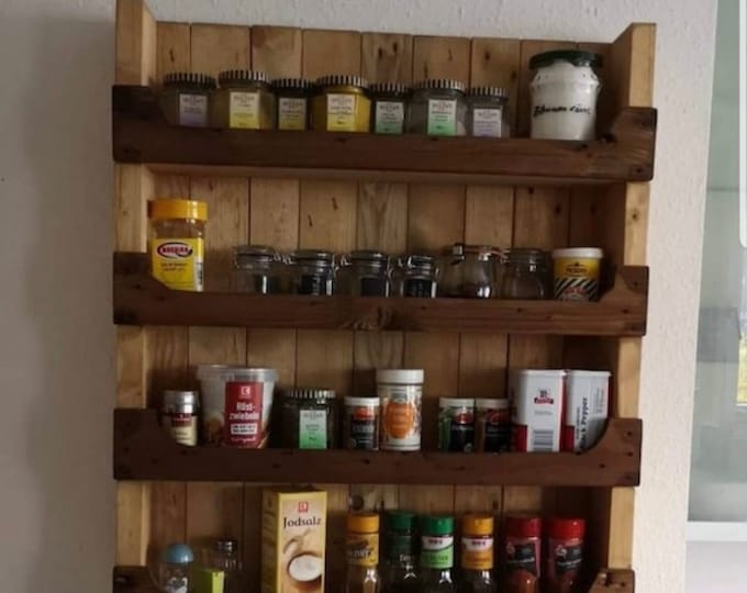Faszinierend Kchenregal Holz Stehend Fotos