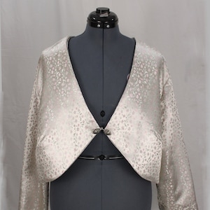 Satin Evening Jacket Etsy Ireland