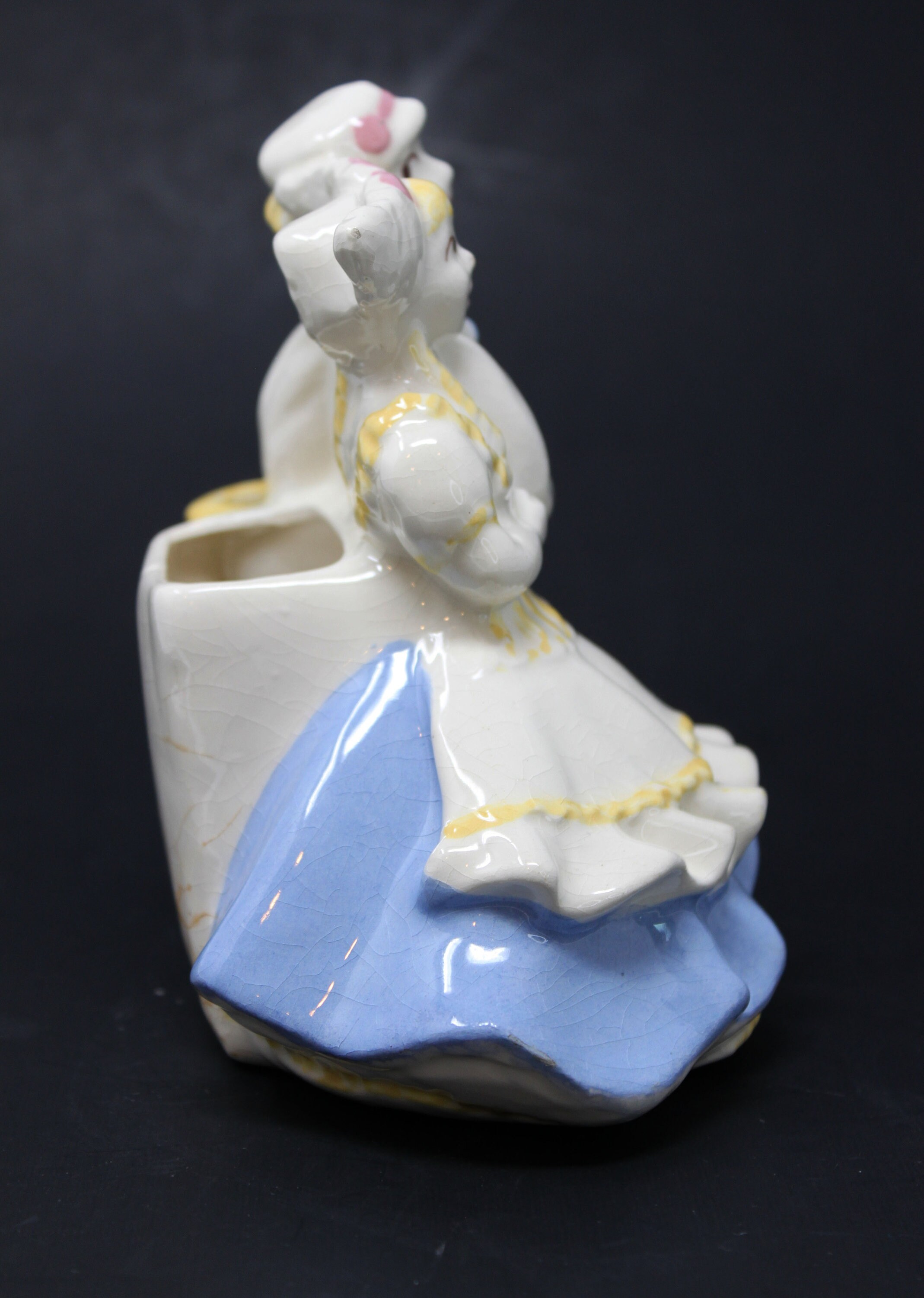 Vintage Ceramic Dutch Boy and Girl Planter Flower Pot Vase - Etsy