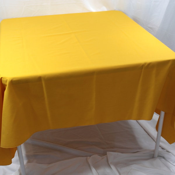 Yellow Gold Tablecloth Etsy