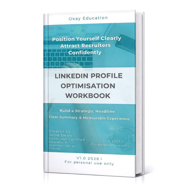 Linkedin Profile Optimization Workbook for International Job Seekers ...
