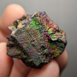 Iridescent Rainbow Turgite - Graves Mountain, GA - 1.4 oz