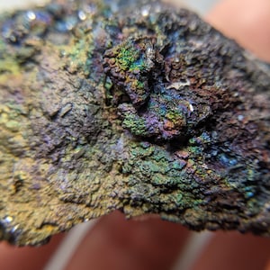 Iridescent Rainbow Turgite - Graves Mountain, GA - 2.7 oz