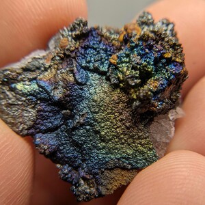 Iridescent Rainbow Turgite - Graves Mountain, GA - 0.4 oz