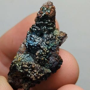 Iridescent Rainbow Turgite - Graves Mountain, GA - 0.4 oz