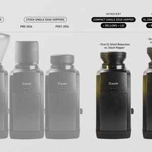 Baratza Encore (e ESP) Tramoggia monodose e combinazione di soffietto opzionale immagine 2