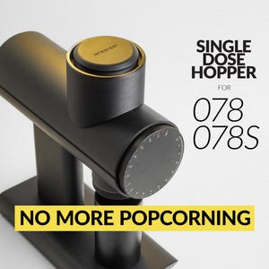 Timemore Sculptor 078 / 078s - Single Dose Hopper & Optional Bellows Combo For Zero Retention