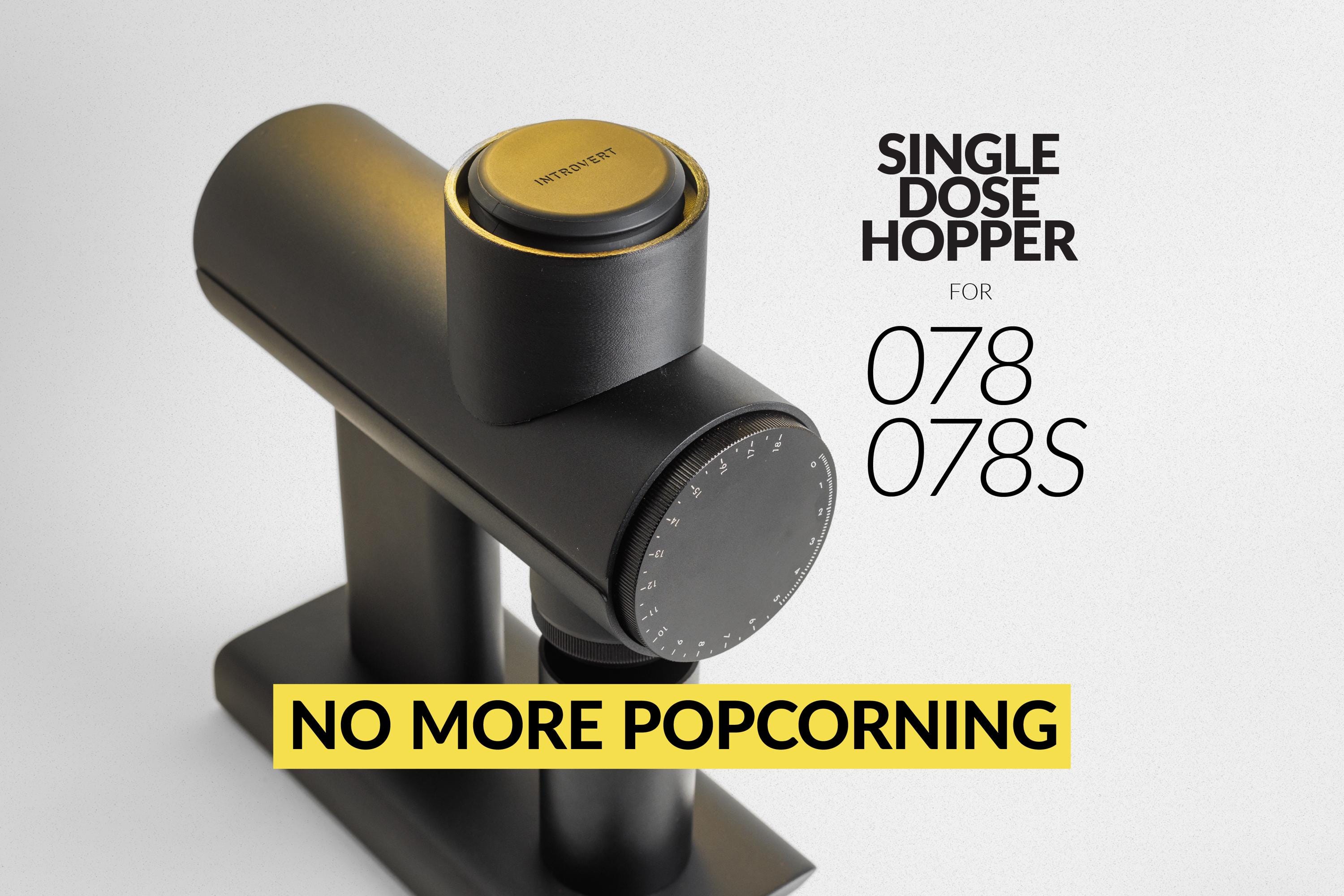 Timemore Sculptor 078 / 078s - Single Dose Hopper & Optional