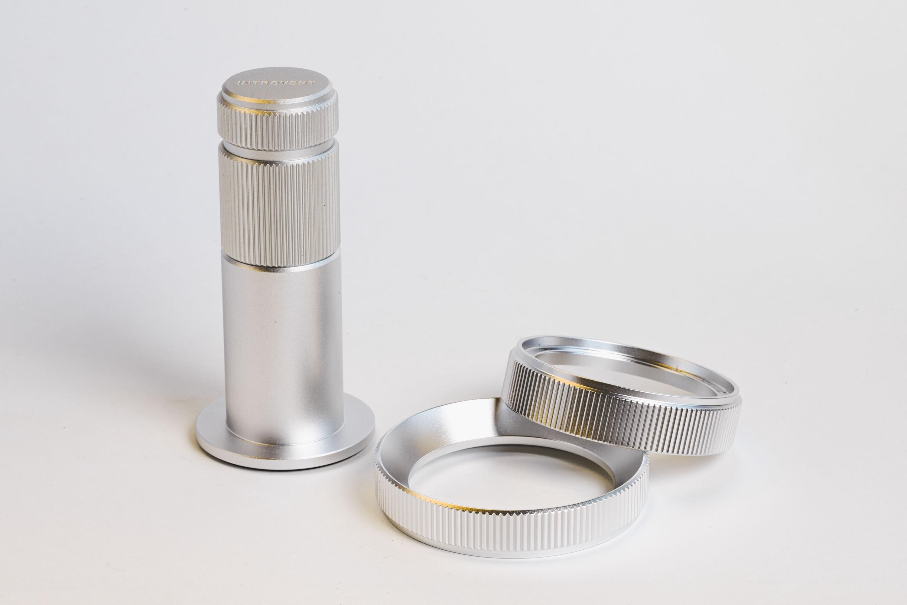 Anello Dosatore Caffè Magnetico 51mm In Alluminio - Imbuto Portafiltro Antispandimento - 2