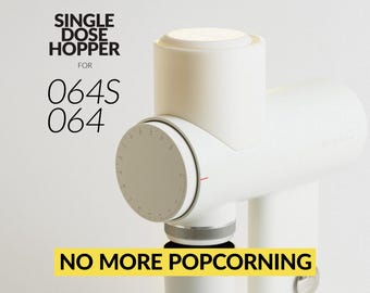 Timemore Sculptor 064 / 064s - Single Dose Hopper & Optional Bellows Combo For Zero Retention