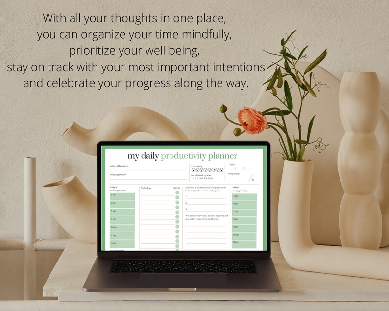 ADHD Planner, adhd planner printable, adhd daily planner, adhd planner adult, adhd digital planner, adhd to do list, habit tracker, PDF image 5