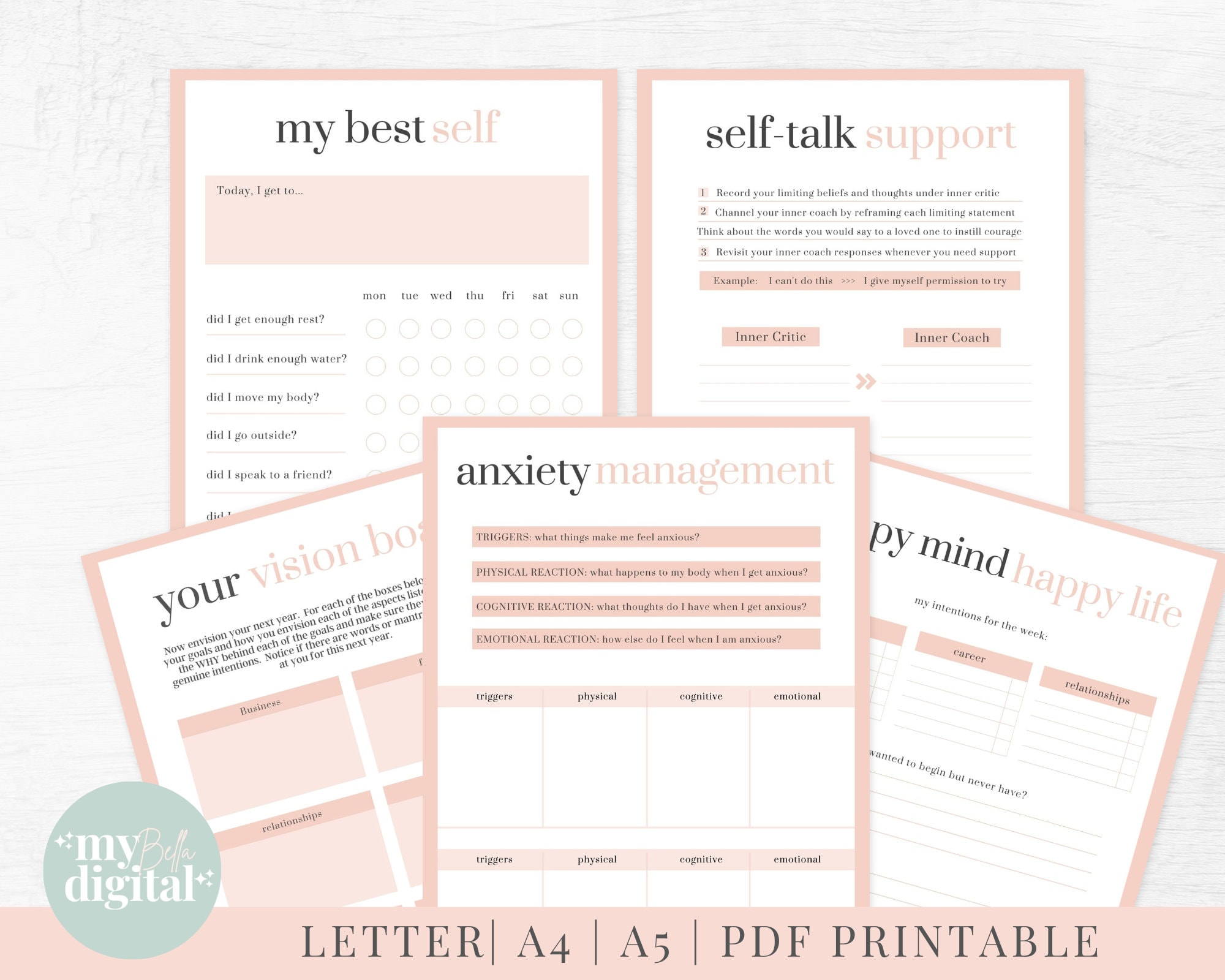 ADHD Planner Adhd Planner Printable Adhd Daily Planner Adhd - Etsy