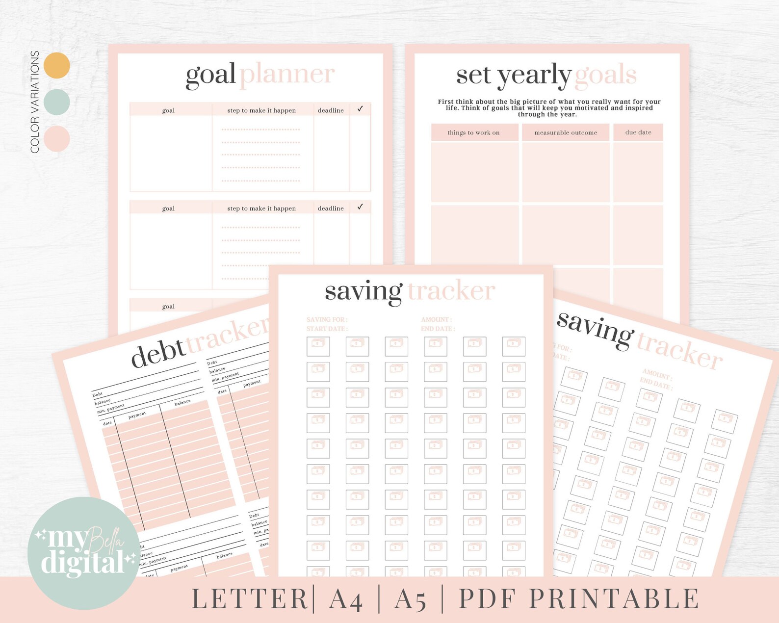 25 Household Printable Planner Instant Download Household - Etsy