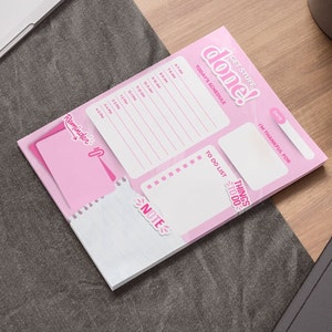 Daily Planner Sticky Notes (Pink)