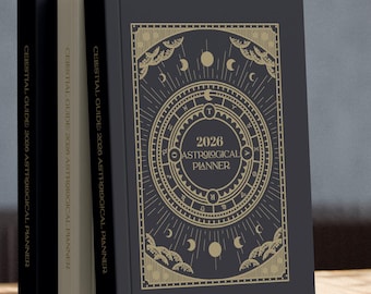 Astrology Planner and Journal 2026 - CET Timezone | PAPERBACK BOOK Velvet