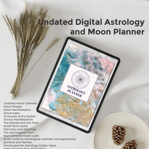 Astrology and Moon Planner - Undated - Digital