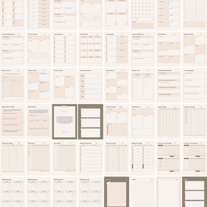 Life Planner Calendar Templates and Workbook Happy Planner - Etsy