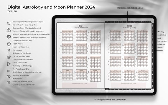 Moon Journal - 2024 Planner