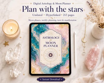 Astrology and Moon Planner - Undated - Digital