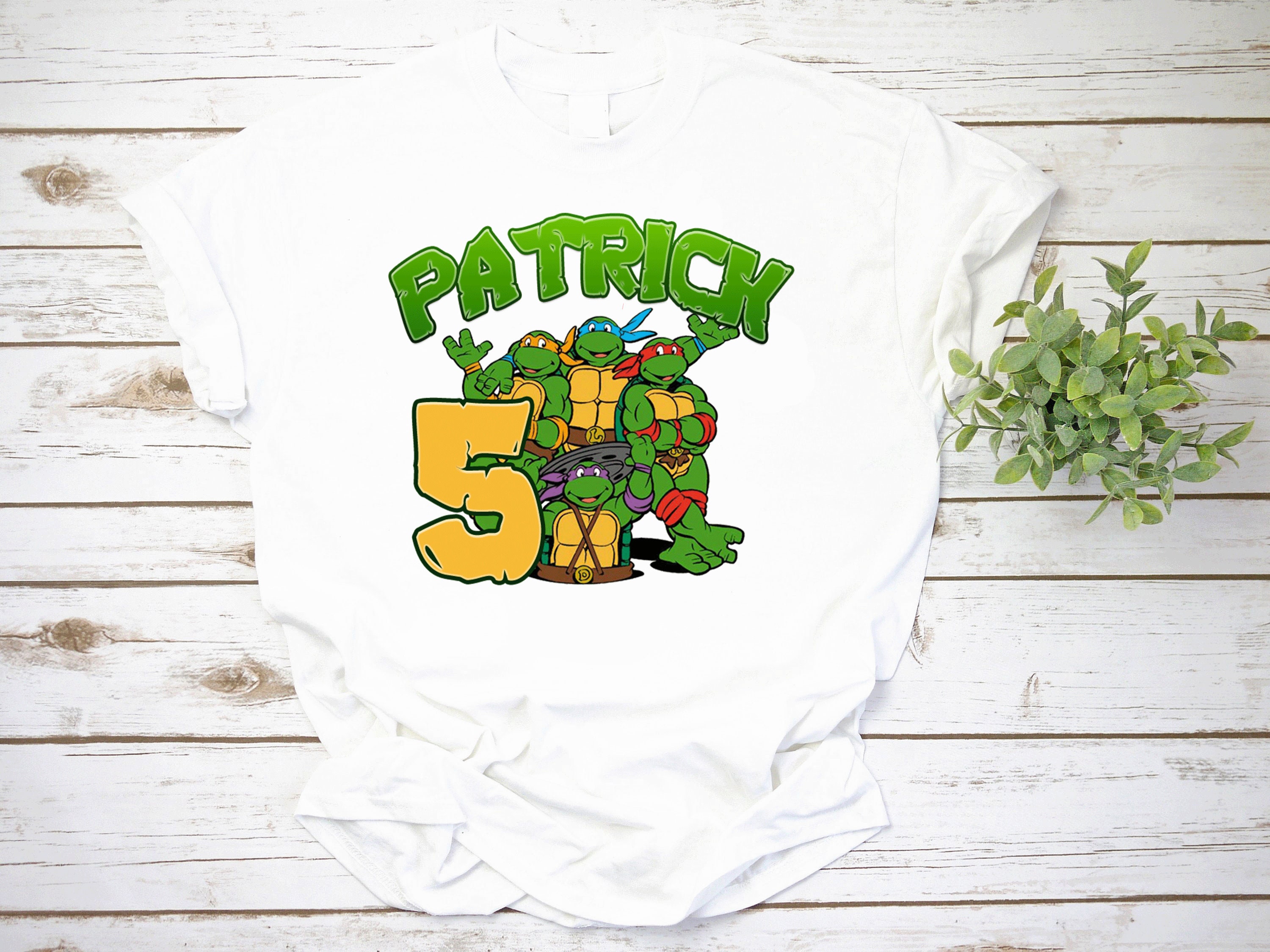 Discover Ninja Turtles Geburtstag T-Shirt