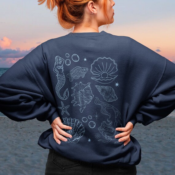 Mermaid sweater clearance