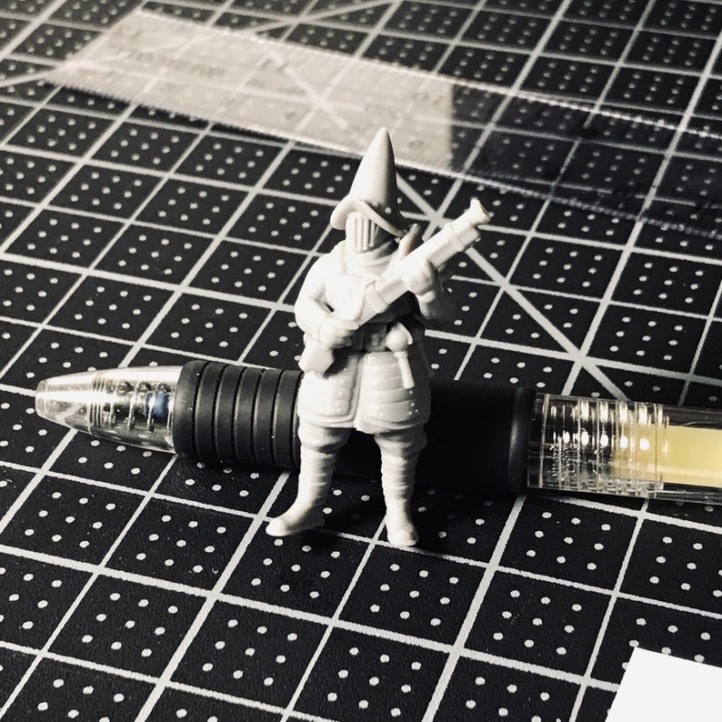 Bisque Knights Mage Hunters matchlocks Saint Decent Etsy