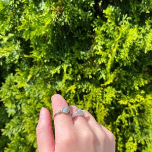 Callisto Ring | Labradorite Ring, Labradorite, Gemstone Ring, Crystal Ring, Wire Wrapped Ring, Handmade Ring, Ring for Her, Multi Stone Ring