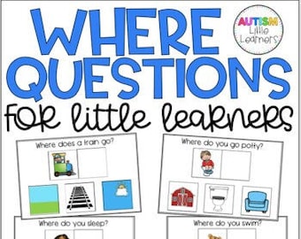 Visuelle Wo-Fragen für Sonderpädagogik und Logopädie