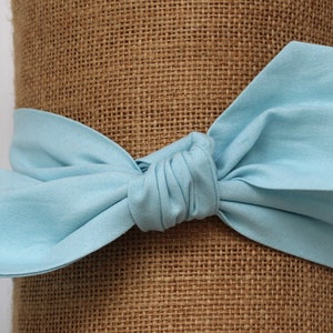 Baby & Toddler Head Tie - Solid Light Blue