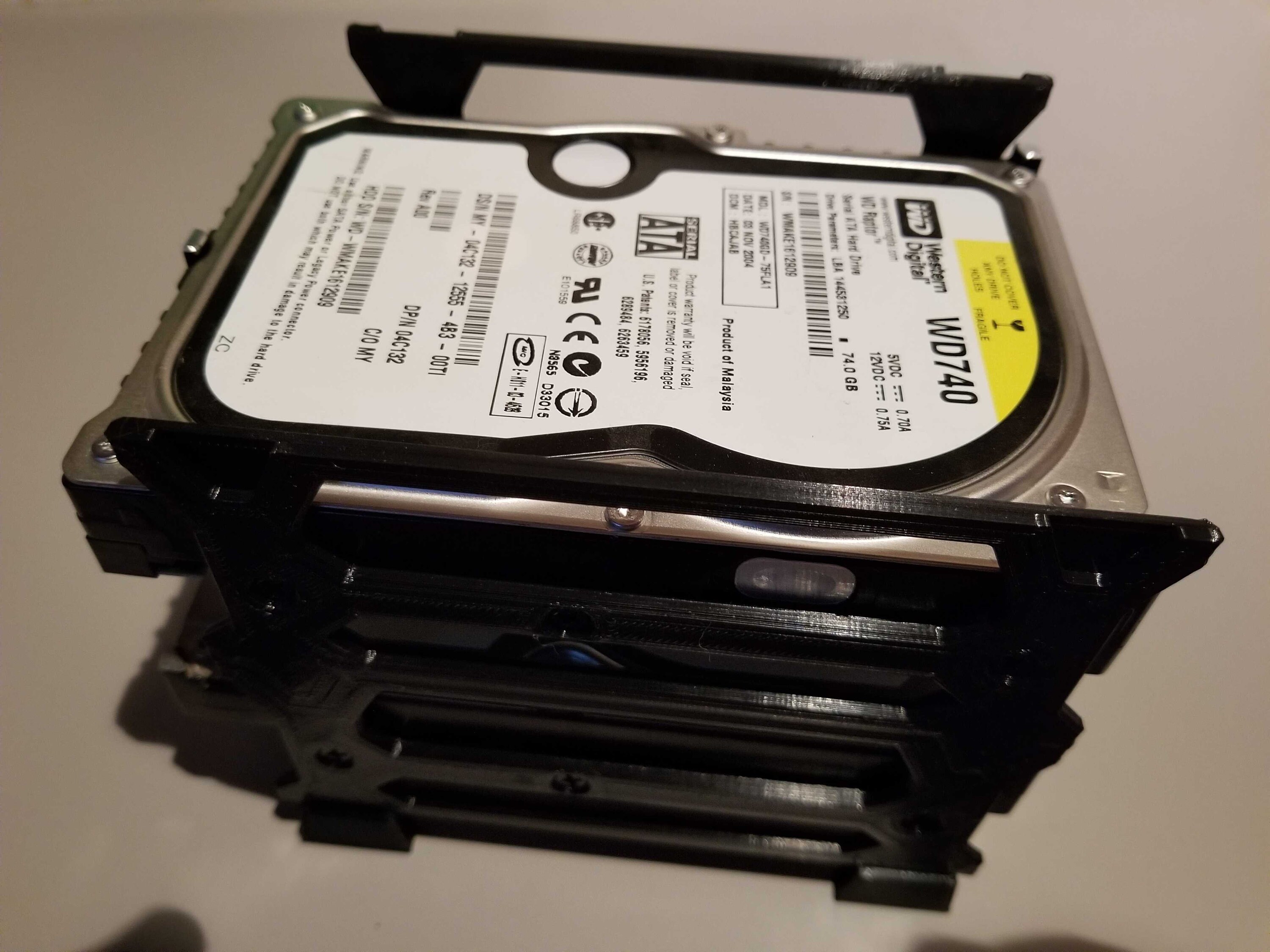 3.5 | du disque dur Kit de montage de disque dur empilable sur  étagère/table de table - Etsy France