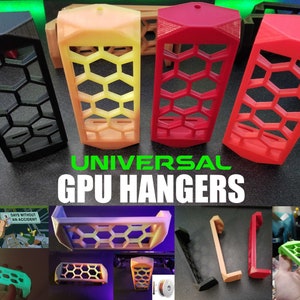 Perchas de GPU universales para estanterías de rack de alambre / utilizadas en plataformas de minería Ethereum de criptomonedas