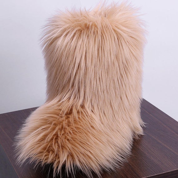 cheap fur boots
