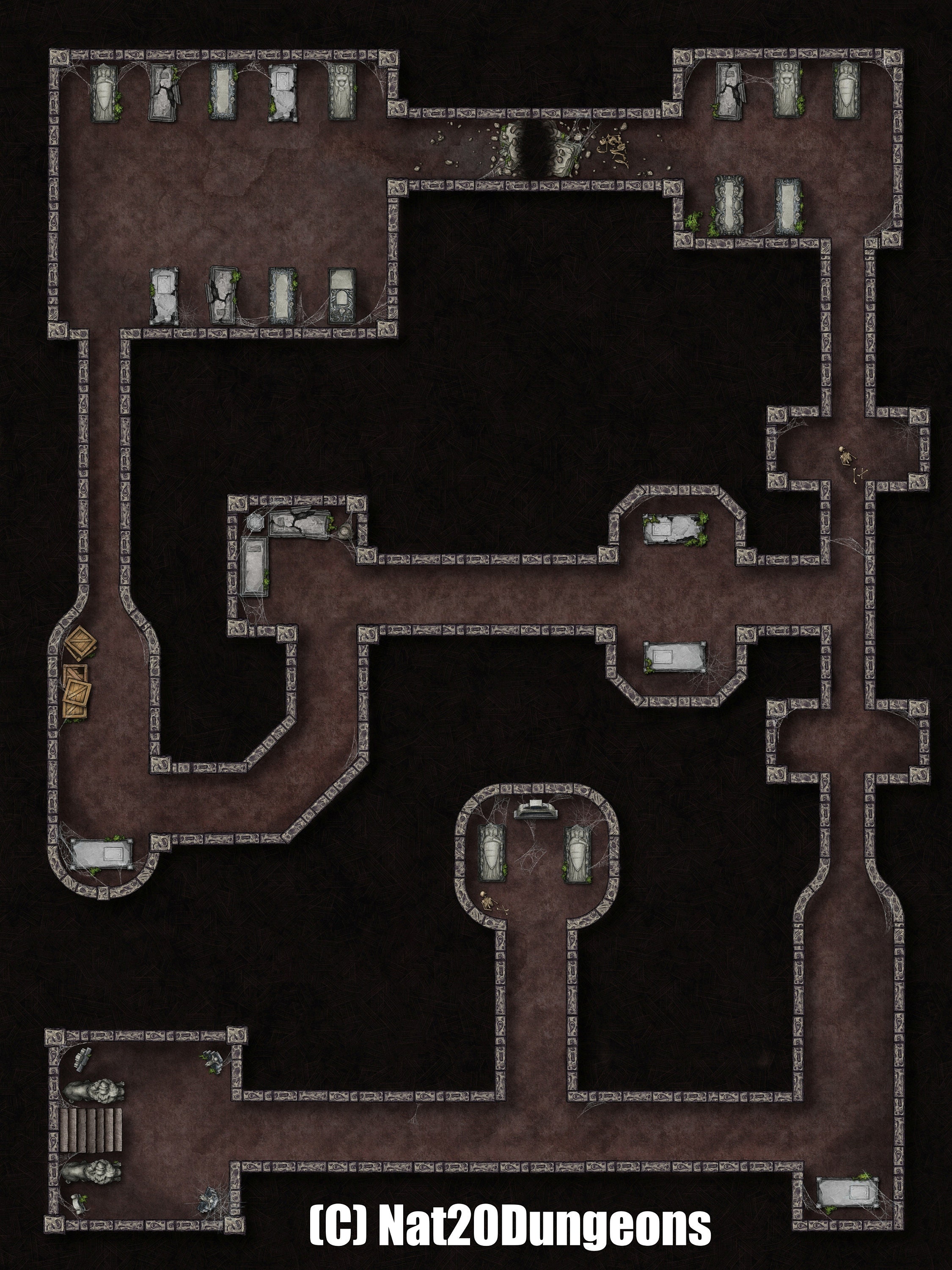 Dungeon Battle Map Dnd Battle - Il Fullxfull.4176017540 K1it 