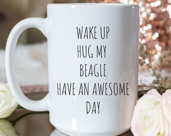 Beagle Lover Gift Beagle Mug Beagle Coffee Cup Beagle Gift Beagle Coffee Mug