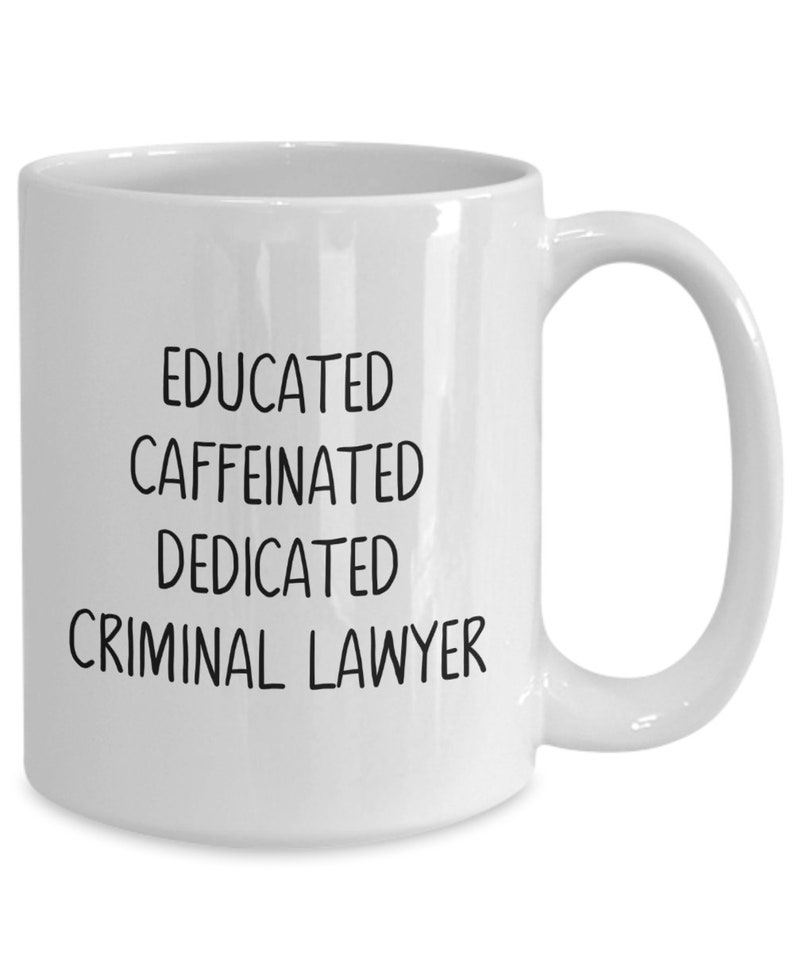 Criminal Lawyer Mug Criminal Attorney Coffee Cup Legal Mug Law Student Gift Criminal Lawyer Coffee Mug Bar Exam Gift For Lawyer 画像 2