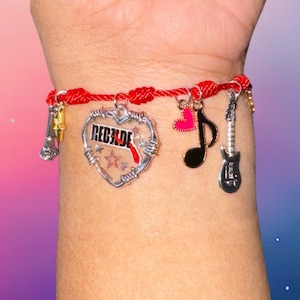 Rebelde bracelet, rbd tour merch, rebelde party supplies,rebelde concert, rebelde 2023, rebelde concert 2023, rebelde jewelry