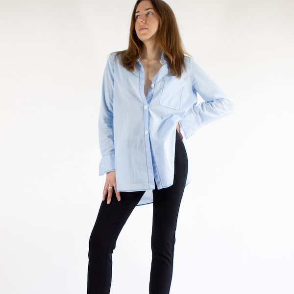 Embroidered Button up Shirt Etsy