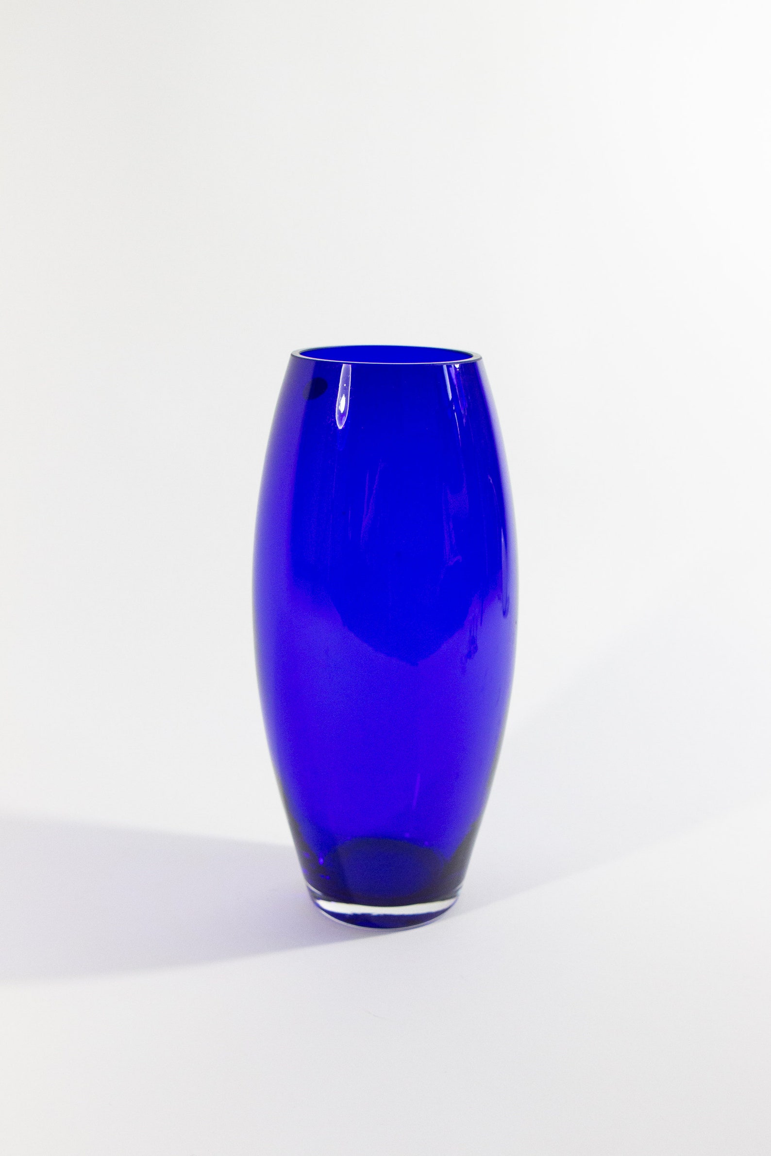 Large Cobalt Blue Vase. Handmade in Poland. Etsy