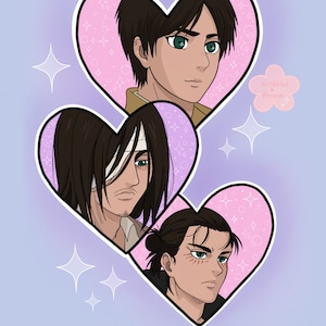 Eren, Scout Anime inspired Art Print! A4/A5 Prints!