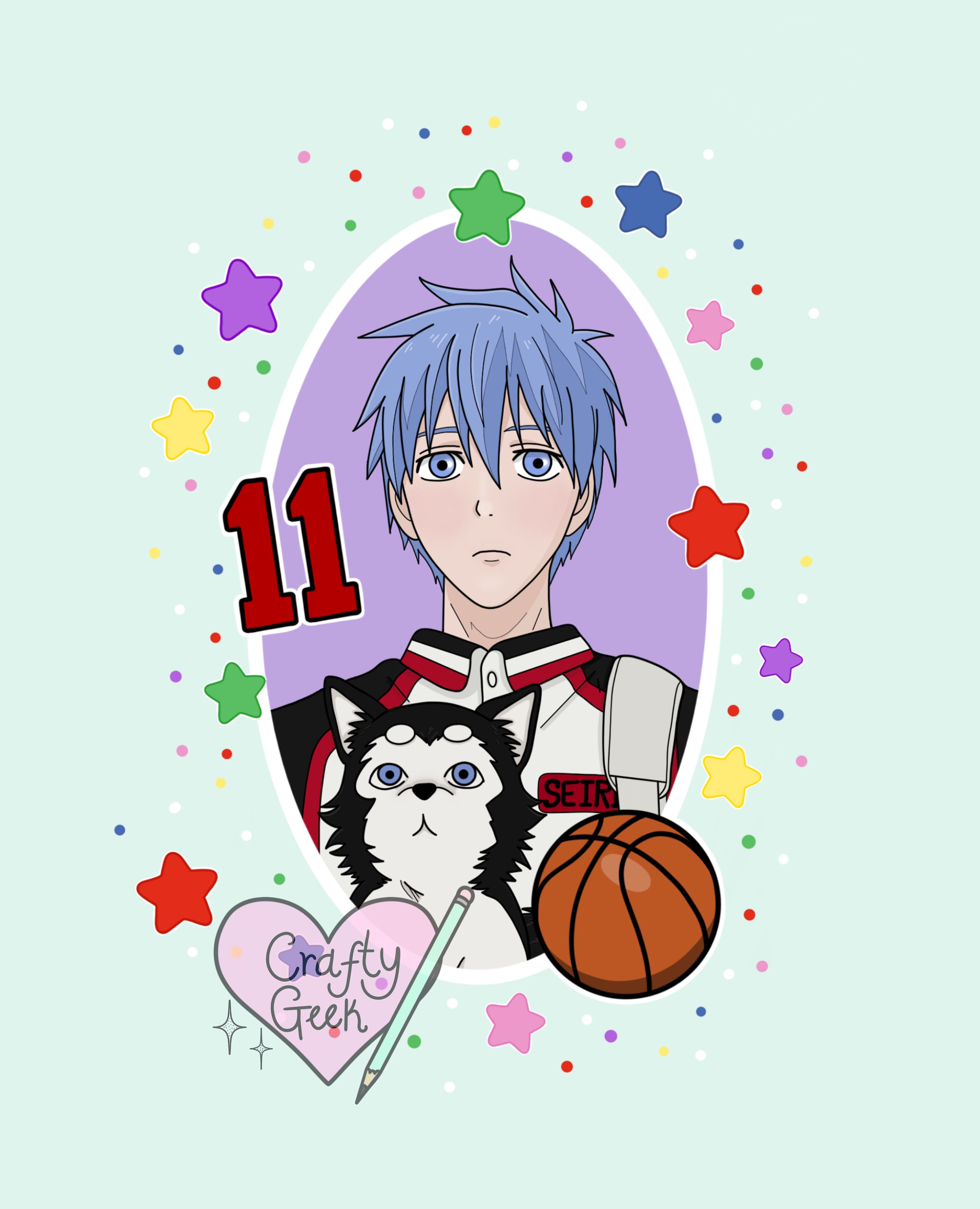 Poster Kuroko No Basket - Affiche / Cadre Basketball