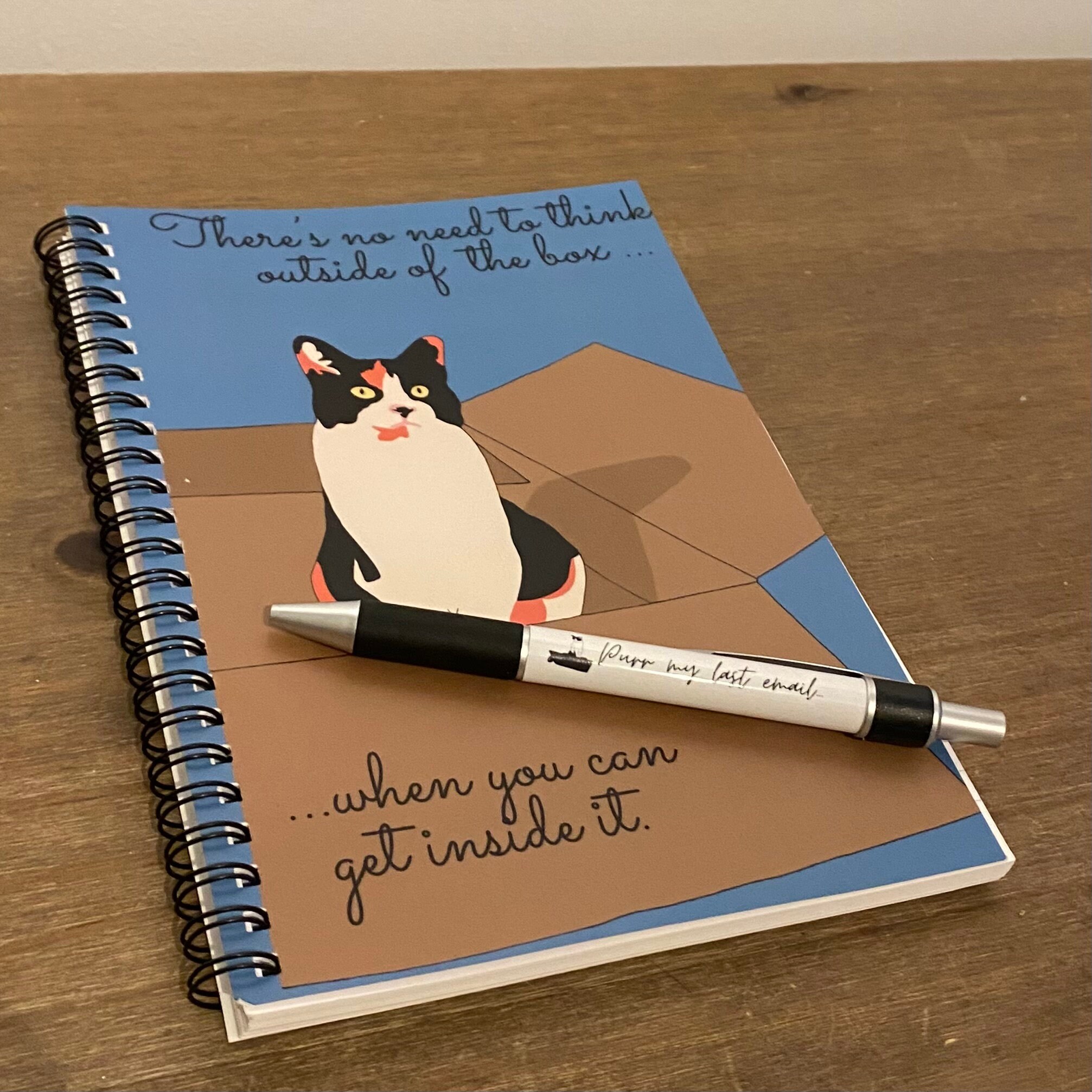 Kawaii Black Cat and Books Spiral Notebook, Cute Anime Black Cat Mental  Health Journal, Book Lover Student Notebook, Cat Lover 