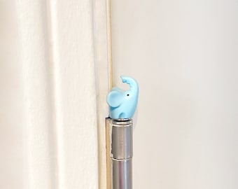 Hinge Head Elephant, Hinge Heads Decorative Topper, Mini Magnetic Figurine Door Decor, Whimsical Home Decor, Unique Gift, Gifts Under 10