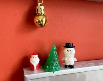 Christmas Hinge Heads: Magnetic Holiday Decor Toppers