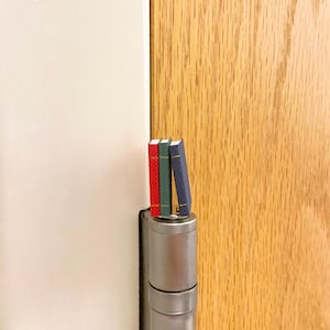 Hinge Head Books, Hinge Decorative Topper Book Set, Mini Magnetic Figurine Door Decor, Whimsical Home Decor, Book Lovers, BookTok Gifts