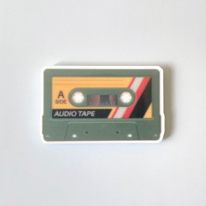 Retro 80s Cassette Tape Fridge Magnets 80s Nostalgia 80s Decor 90s Nostalgia Vintage Retro Decor 80s Retro Gifts 80s Room Decor image 8