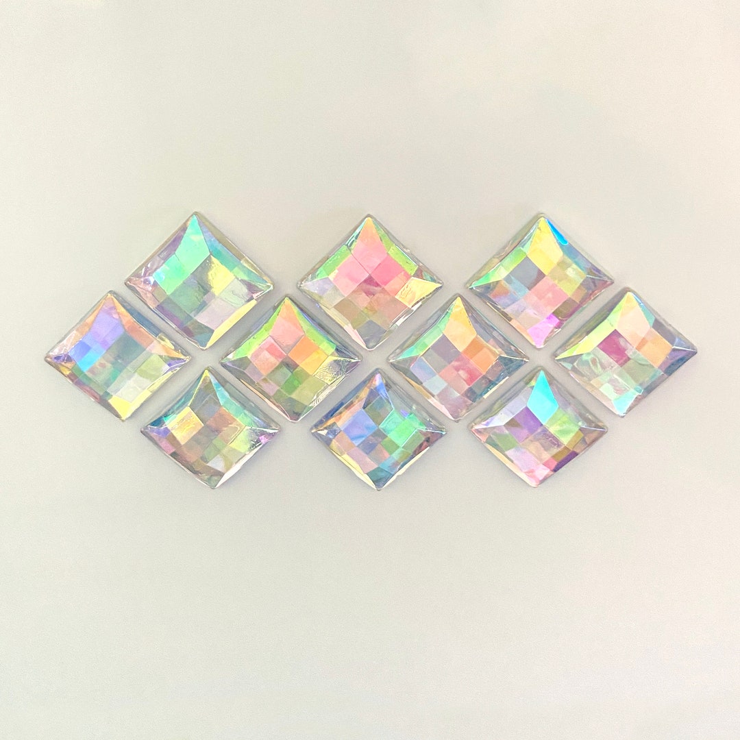 Iridescent Jewel Fridge Magnets - Set of 10 - Etsy