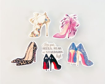 Fashion Shoe Magnet Set: Stiletto Heels, Shoe Lover Gift