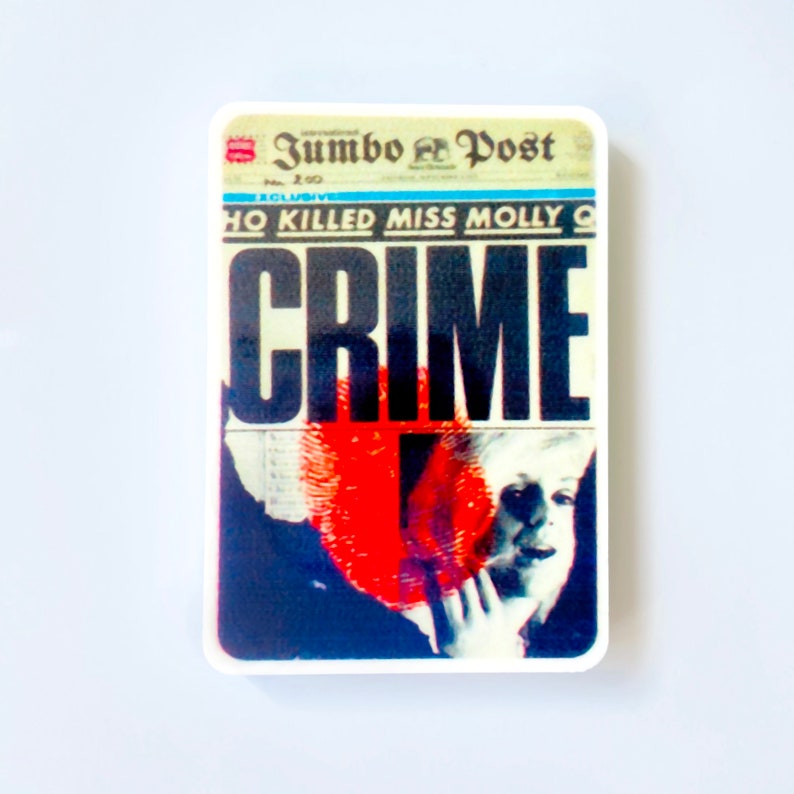 True Crime Magnets Magnet Sets for Fridge or Bulletin Board True Crime Gifts Serial Killers True Crime Decor True Crime Fan image 4