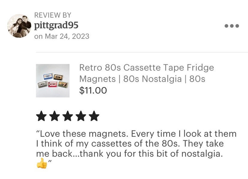 Retro 80s Cassette Tape Fridge Magnets 80s Nostalgia 80s Decor 90s Nostalgia Vintage Retro Decor 80s Retro Gifts 80s Room Decor image 10